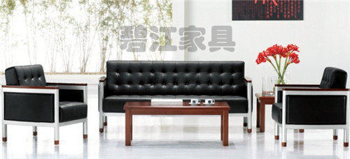 真皮辦公沙發