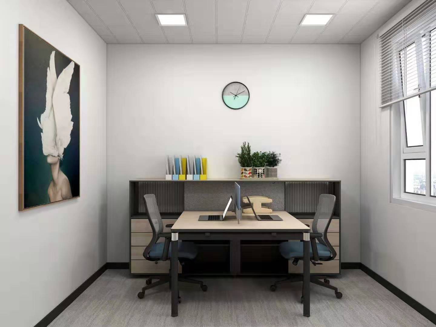 簡易屏風(fēng)隔斷辦公桌